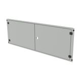 ProfiSNAP Front Door, for enclosure width 1200mm, H=400mm, blind