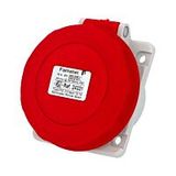 Socket 16/400V 5-pole IP67 built-in angled