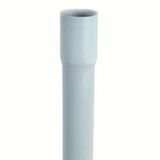 RK9/25-2 LIGHT RIGID CONDUIT SLEEVED END GREY RAL 7035 LENGHT = 2 m DIAMETER = 25 mm