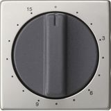 cov. toggle sw. time sw. 15 min System 55 stainl.steel