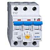 Tariff switch, 3-pole, series TAS, setting range 13, 16, 20A