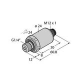 Pressure Transmitter With Voltage Output (3-Wire)   PT1000R-2004-U1-H1143