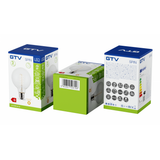 LED Bulb SPIN, E27, G95, 4 W, 265 lm, 2200K, AC220-240V, 360°, FILAMENT