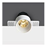 10112BTR/W/V WHITE COB 12W CCTV 2-STEP TRIMLESS 700mA