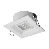 LOVATO P universal optic 1W LED  150 lm PREMIUM IP20 3h battery maintained/non-maintained with autotest, white