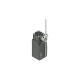 Position switch with adjustable round rod lever