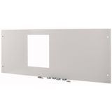 XTMPI63WC3-H550W1350 Front cover for IZM63, withdrawable, HxW=550x1350mm, grey