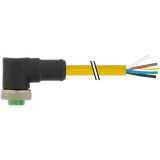 Mini (7/8) 3 pole, Female 90° w/ Cable TPE 3x16AWG ye UL/CSA, TC-ER
