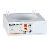 Earth leakage relay with 1 operatin threshold, compact panel mount. CT incorporated, 24-48VAC/DC
