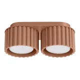 Ceiling lamp AURA 2 mocha Gx53