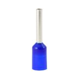 Single insulated sleeve terminal HI 0.75/8-ni blue, Al/Cu