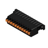 PCB plug-in connector, male plug, 5.08 mm, Number of poles: 11, 180°, PUSH IN with actuator, Clamping range, max. : 3.31 mm², Box