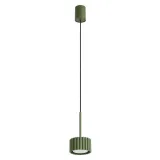 Pendant lamp AURA 1 olive green Gx53