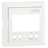 COV PLATE F/ONE CIRC DIG TIME SWITCH WHITE