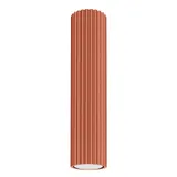 CEILING SPOT CARBON SPOT LAMP IN RED OCHER COLOUR ON GU10