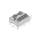 IP20 Junction Box, 4-Channel FOUNDATION Fieldbus and PROFIBUS-PA   JRBS-40-4C/EX