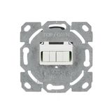 0244/42-500 Optical Inserts LC-Quad 4gang silve Optical fibre