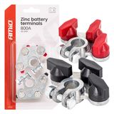 Zinc battery terminals 800AMP, 2 pcs. AMIO-04391