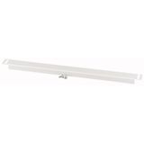 XLST2J12A Bottom/Top coverstrip 35mm long, blind, IP20, for 1200mm Sectionwidth, grey