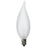 Incandescent Bulb 25W Frosted Benttip Candle E14