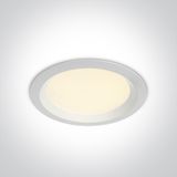 WHITE SMD LED UGR19 20W CCTV IP44 230V