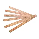 Skandia measering ruler wood 2m