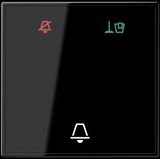 Hotel 1-gang rocker glass, corridor unit LSCUKO6MSW