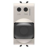 INFRARED MOVEMENT DETECTOR - 230 V ac 50/60 Hz - SATIN NATURAL BEIGE - 1 MODULE - CHORUSMART