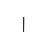 Dimmer for dimmable LED's, rotary-push, 1 pole, 230V, module, 2W÷200W, matt aluminum