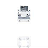 PANOS EVO Q100H 9W 830 SWI AL WH - LED ceiling-recessed luminaire