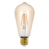 LM-E27-LED FILAMENT AMBER ST64 5.5W/500lm 2200k dimm
