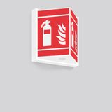 CENTRYXX D, 8 W, white, on/off Wall luminaires, L 199 B 125 H 199, SBS