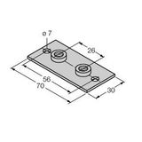 Mounting Accessories Weld-On Plate for Mounting Clamps   BSS-SPV2