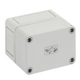 Empty enclosure, Type of protection IP66, Impact strength IK08, Protection class II, Ui 690V AC, Ui 1000V DC, UL, DLG, DNV, Halogen free TK PC 97-8-o