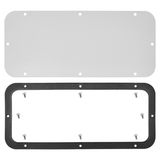 WSA Blind gland plate type D, gland plate cutout W400 D115mm