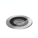 Terra Edelstahl 245, 28 W, 2300 lm, 830, inox, on/off In-ground lumina
