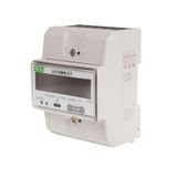 Three-phase, bidirectional, tariff electricity meter. Semi-indirect measurement.