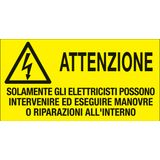 Adhesive label - Dimensions: 330 x 170 mm