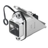 Empty enclosure, Flange, angled