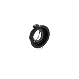 Kenai recessed spotlight GU10 9,2 cm matt black round