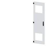 SIVACON, door, left, with cutout for filter fan, with ventilation openings