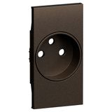 L.NOW - FR/BEL SOCKET COVER 2M BRONZE