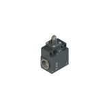 Position switch with roller piston plunger