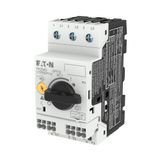 Motor-protective circuit-breaker, 3-pole + 1 N/O + 1 N/C, 4 - 6.3 A, F