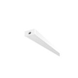 LED PROFILE G surface mounted 1m white matte acrylic/aluminum