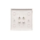 Two-way switch, (module), 10AX, quick connection, cream white/electro white