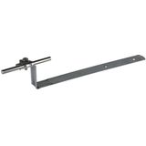 Roof conductor holder DEHNQUICK StSt f. Rd 6-10mm with brace L 260mm