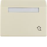 Intermediate ring hinged cover, high, lab. field, arsys, white glossy