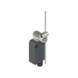 Modular prewired switch with metal revolving lever with adjustable stainless steel rod  diam.3x125