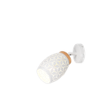 Bidar spotlight 1-pc E14 matt white